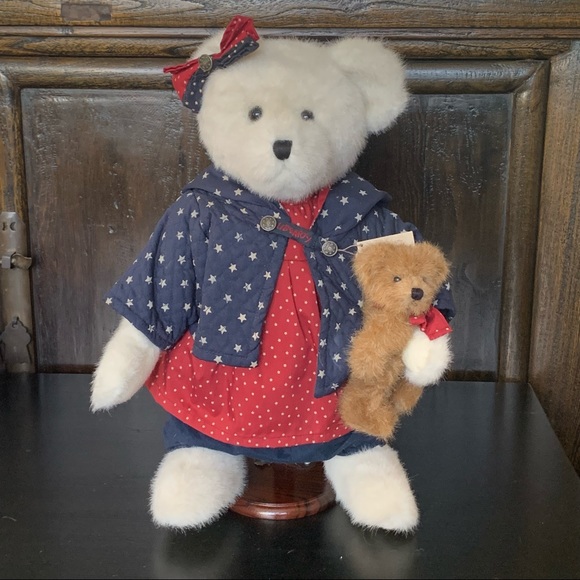 Boyds Bears Other - Boyds Bears Starr B. Bearyproud with Sparkle QVC Exclusive 16” Patriotic Bear